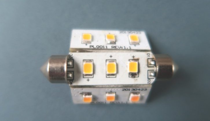 Festoon LEDs are found in marker lights, cabin lights and rooflights