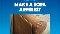 Make your motorhome sofa even more comfortable with this simple DIY job