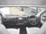 Standard Fiat Ducato cab, but you do get 160bhp and cruise control