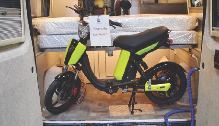 Another rapidly developing market is for e-bikes to use on-site, such as this model from Eskuta