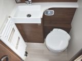 Washroom can be completely partitioned off back and front