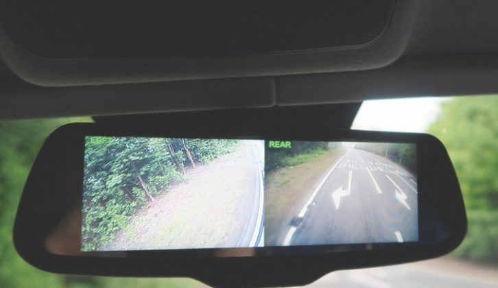 ... with a carefully-placed monitor is a must-have item for any motorhome