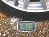 The TyrePal pressure monitoring system continuously monitors your tyres while you are driving