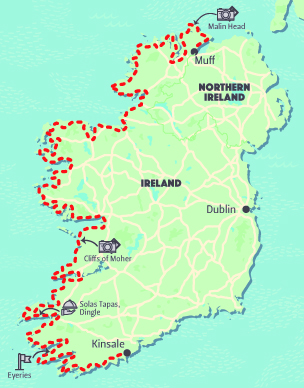 motorhome tour of northern ireland