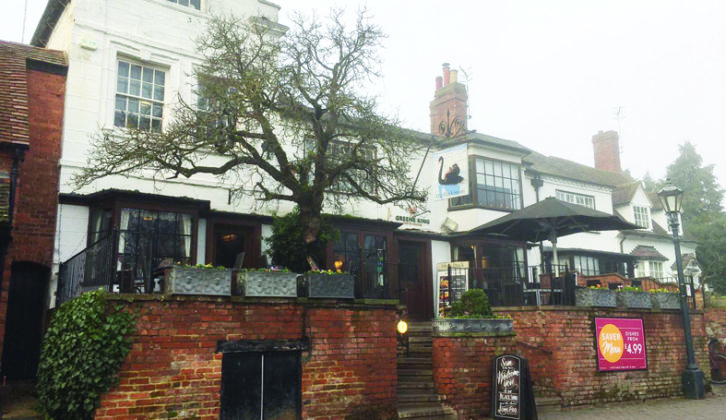 The Dirty Duck is a pub directly opposite the theatre, where you can spot actors after a show