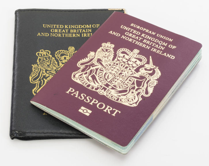 passports travel in the EU