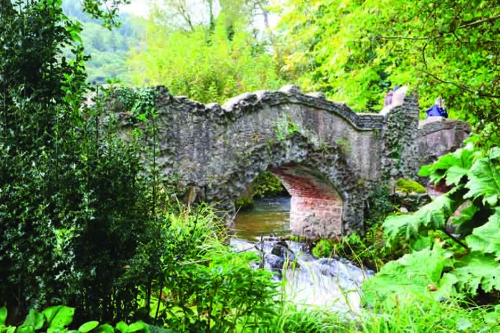 Lover's Bridge at Dunster Castle
