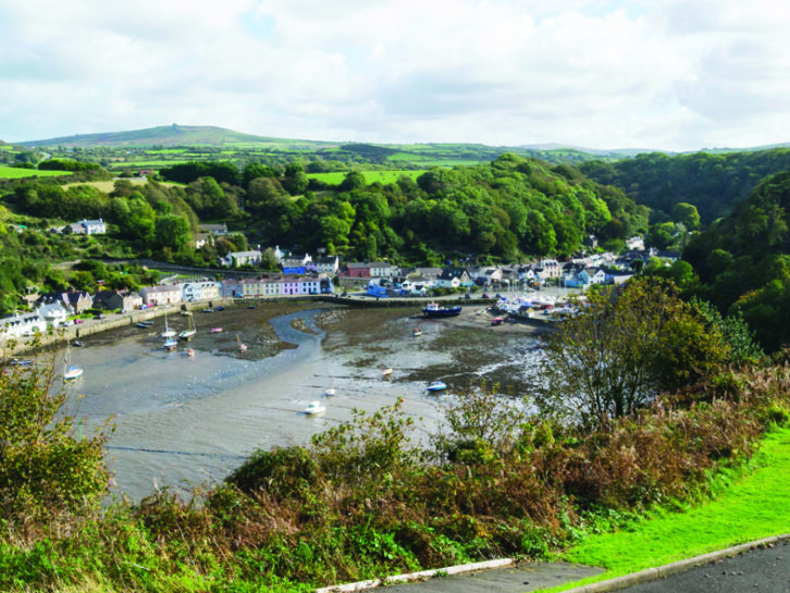 Walking down to the Lower Town provide fine views of the harbour