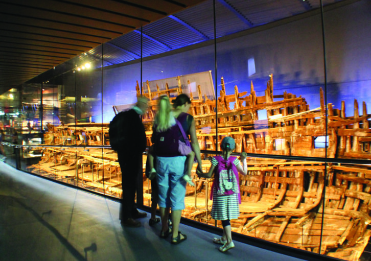 The Mary Rose Museum in Portsmouth is home to Henry VIII's great warship