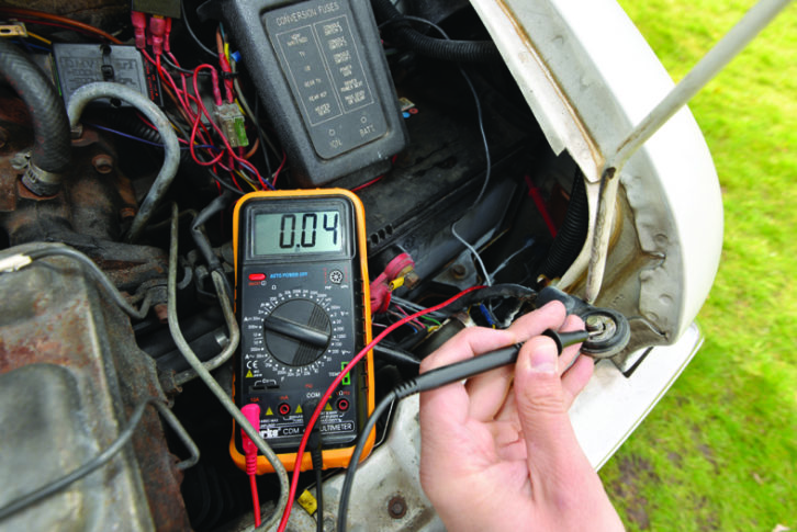 ...measure the drain on a vehicle leisure battery...