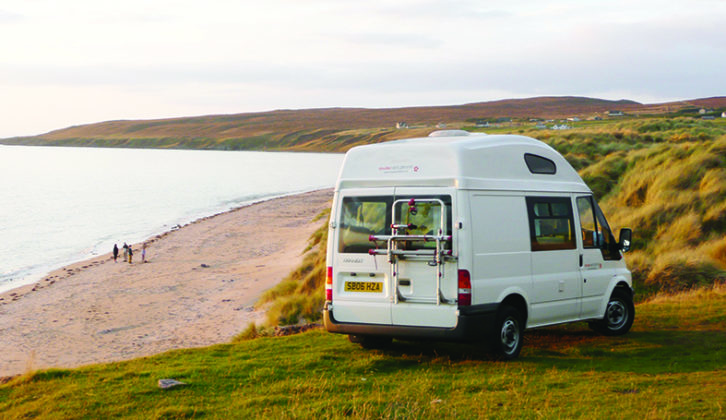 Andy and his wife hired a high-top Ford transit to see if the campervan life was for them - and were hooked!