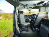 Captain's seats mean that you can access the back of the 'van without having to get out