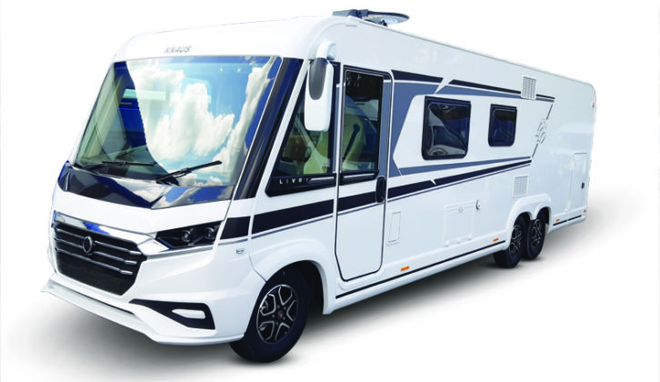 Huge cab windows make this spacious, comfortable four-berth surprisingly easy to drive