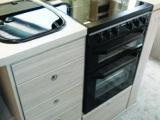 Kitchen is smartly designed and equipped