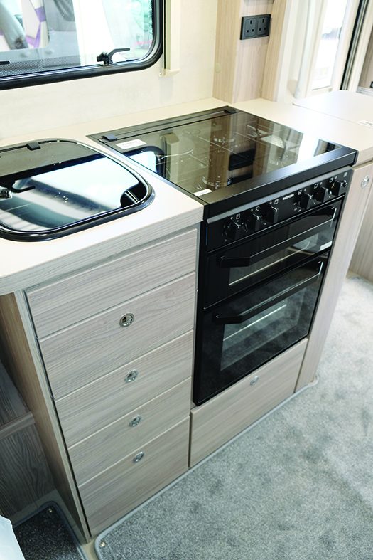 Kitchen is smartly designed and equipped