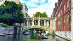 The famous Bridge of Sighs at St John's College is a Grade I listed building