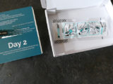 Day Two PCR test kit, bought prior to leaving the UK and arrived in time to perform at home upon my return