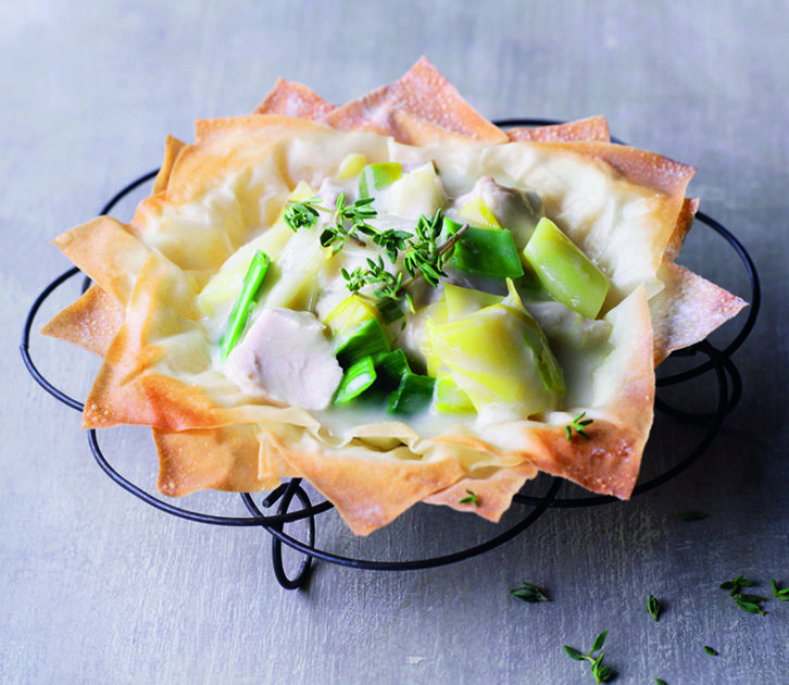 Chicken & Leek Pie