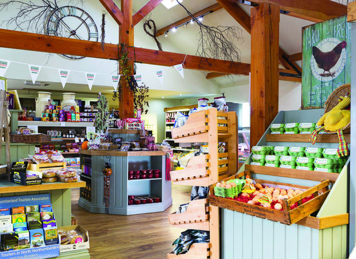 Sunnyhills Farm Shop has a superb range of foodstuffs for all tastes