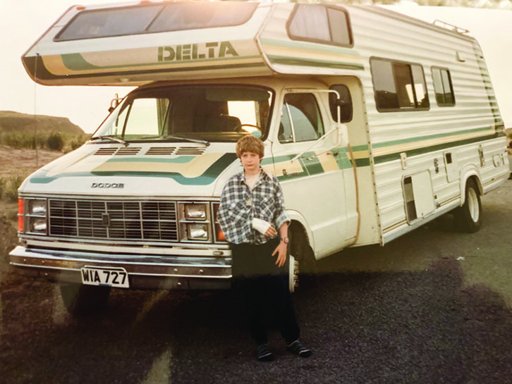 Leon remembers a brilliant family trip in this borrowed Dodge Delta