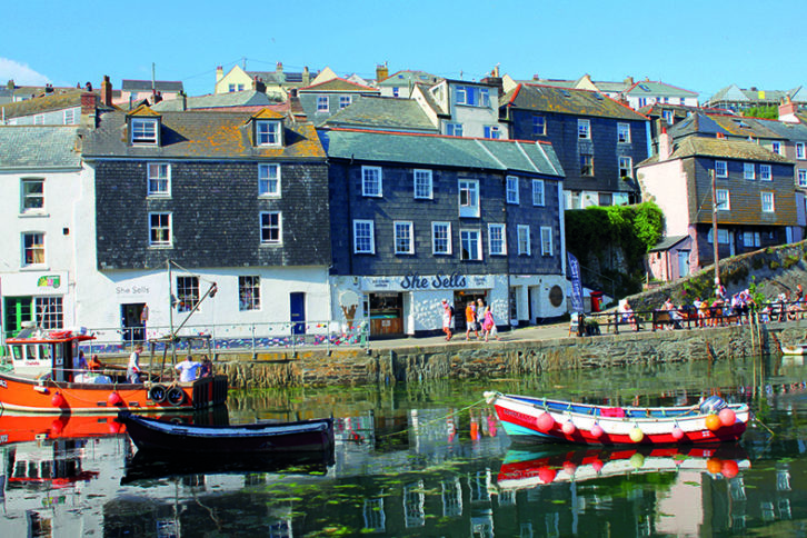 Boats have been built at Mevagissey for almost 300 years