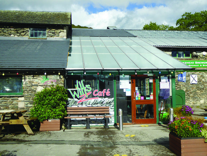 Wilf's Café, in Staveley, is a great stop for post-hike refreshments