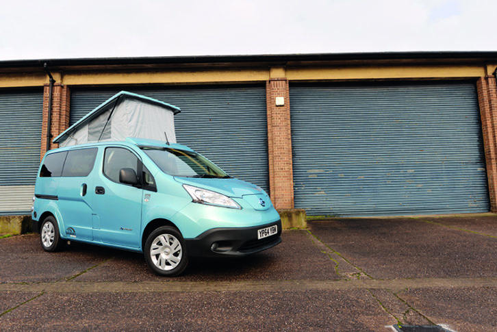 Hillside Leisure's Dalbury conversion, based on the Nissan e-NV200, drives better than the diesel vehicle, says Peter