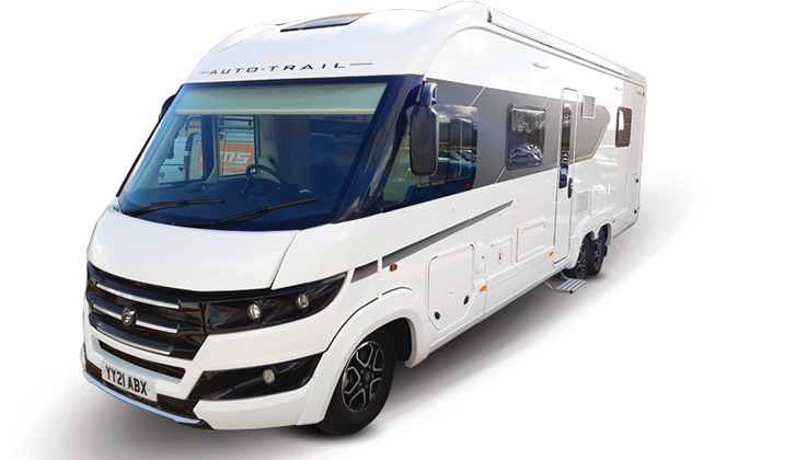 The exterior of the Auto-Trail Grand Frontier GF 88 