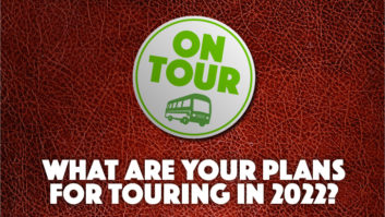 What are your plans for touring in 2022?