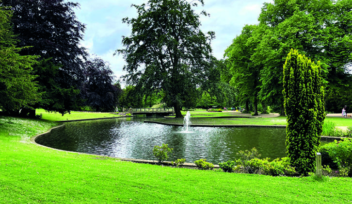 Buxton's elegant Pavilion Gardens