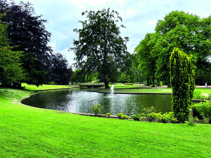 Buxton's elegant Pavilion Gardens