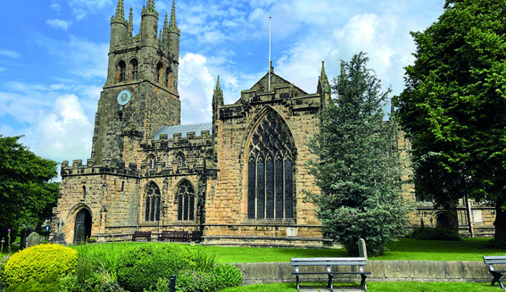 Tideswell Church, aka the Cathedral of the Peak