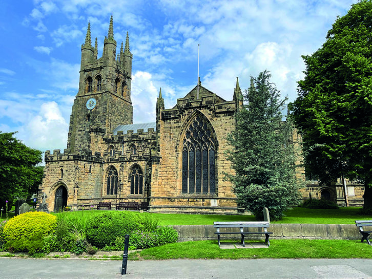 Tideswell Church, aka the Cathedral of the Peak