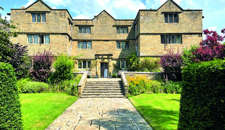 The manor house at Eyam Hall was built in 1672