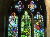 The Plague Window in St Lawrence Church, Eyam