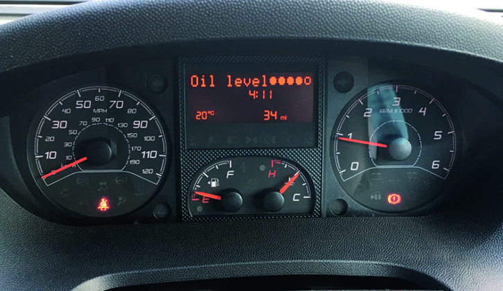 If any dash warning lights are lit, check earths and measure the battery voltage. Low voltage can throw up erroneous warning lights