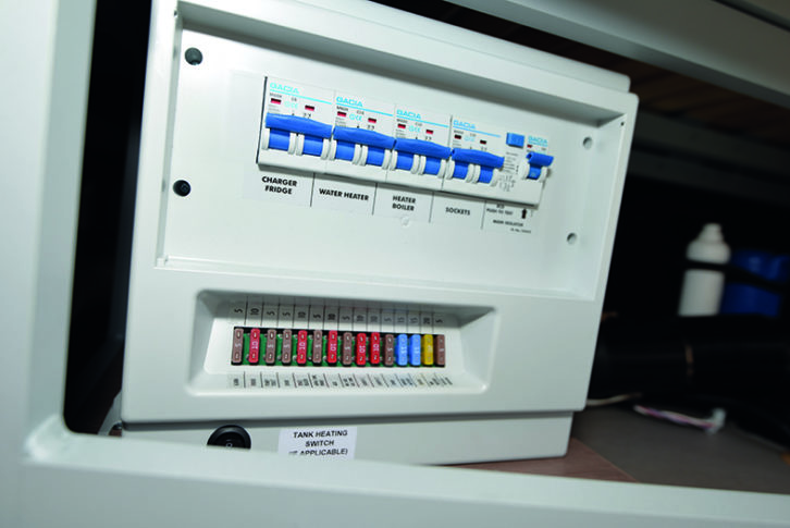 Make sure you know the location of your mains RCD trip switches and habitation fuse panel - they're clearly labelled