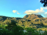 Sunset over Slioch - the view from Ian's window!