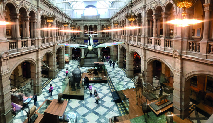 The dazzling and eclectic displays at the Kelvingrove Art Gallery and Museum, Glasgow