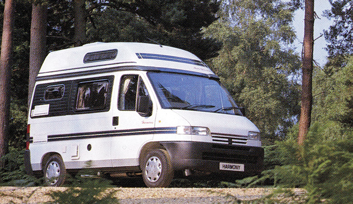 The Auto-Sleeper Harmony (1995-2003) parked up