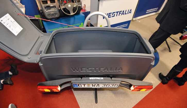 A Westfalia storage box