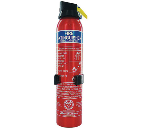 A fire extinguisher