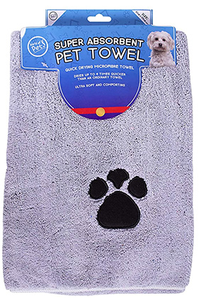 A set of Super absorbent micro fibre pet towels 