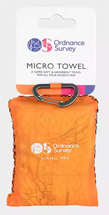 The Ordnance Survey Micro towel