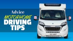 Motorhome driving tips
