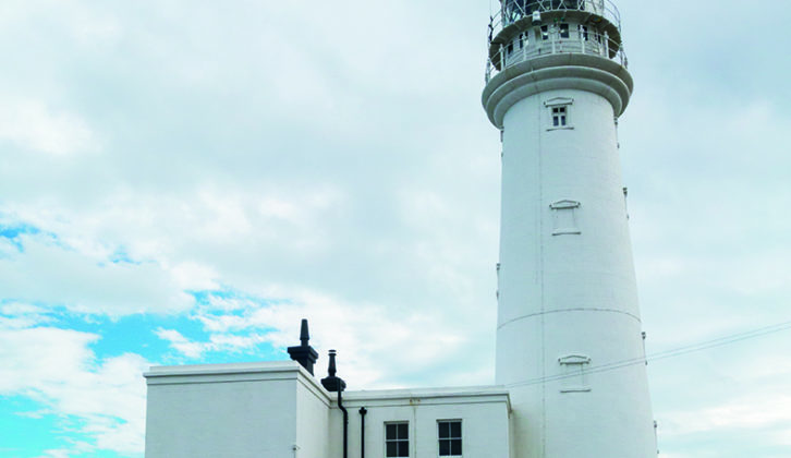 The lighthouse at Flamborough, built in 1806, is still in operation, but is now automated