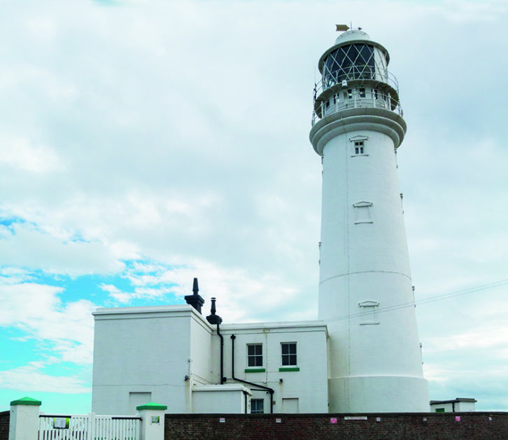The lighthouse at Flamborough, built in 1806, is still in operation, but is now automated