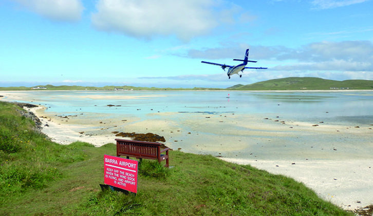 Traigh Mhor is the only tidal beach in the world that also serves as a runway