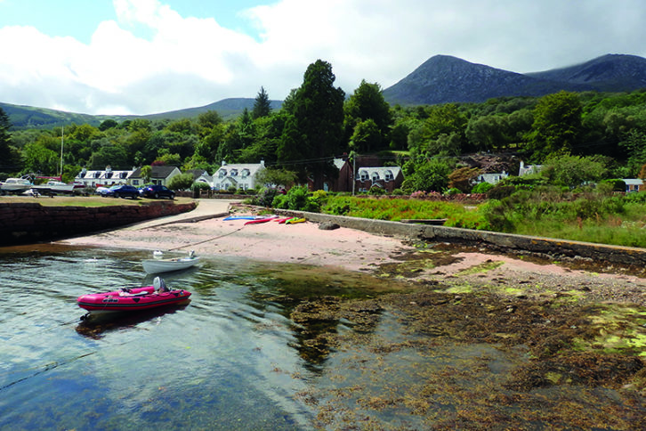 You're never far from the water on the Isle of Arran