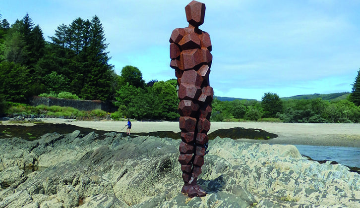 Antony Gormley's sculpture for the Landmark Trust's 50th anniversary